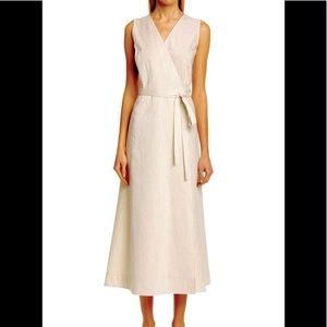 Lafayette 148 Elegant Siri Wrap Sundress 12 NWT☀️